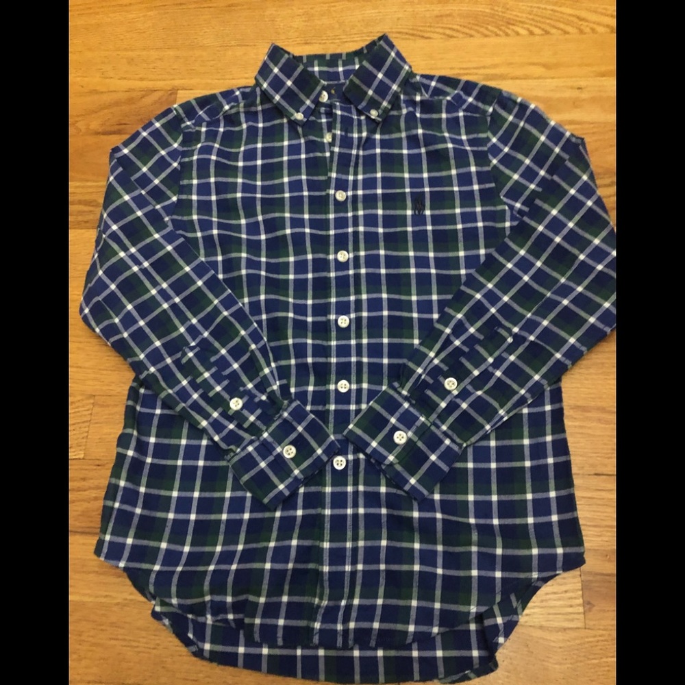 Ralph Lauren Boys Plaid Shirt